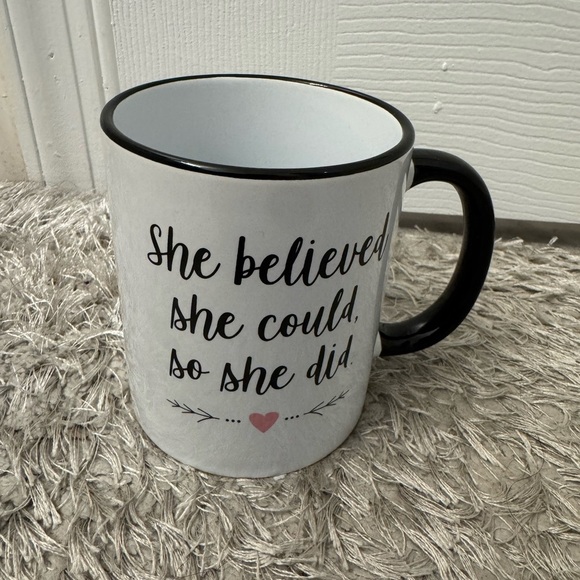 She Believe She Could So She Did Mug! - Picture 2 of 3